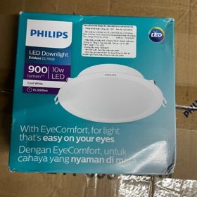 Led âm trần 10w tròn a/s trung tính D125 Philips